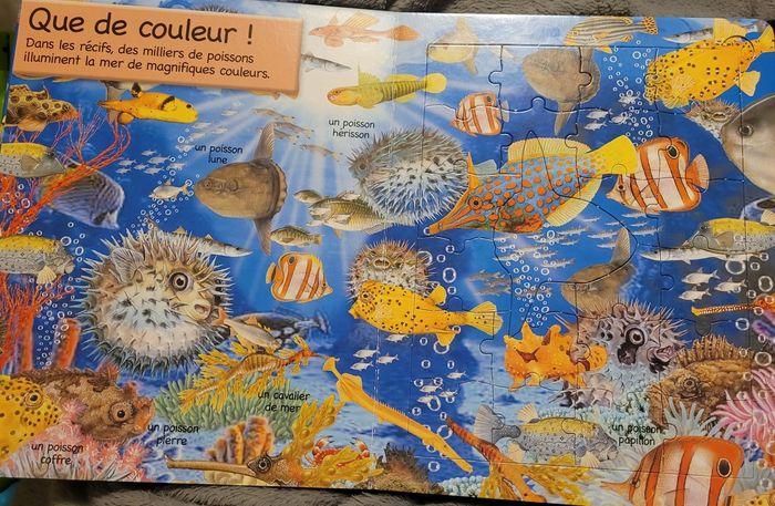 Livre puzzle - Monde aquatique - photo numéro 2