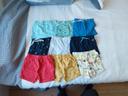 Lot de 9 shorts