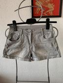 Short Tape A l'Oeil gris 14 ans taille ajustable