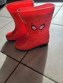 Botte de pluie spiderman