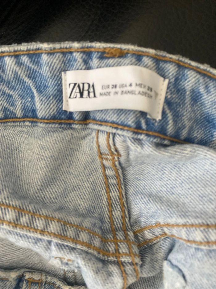 Pantalon jean a jean larges/ baggy . Zara. Taille 36 - photo numéro 6