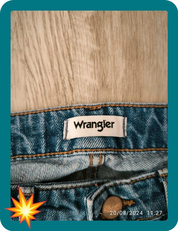 Jeans bleu coupe slim Wrangler taille 34(24  us) - photo numéro 5