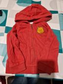 Veste Disney baby rouge 24 mois