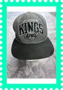 🧢 Casquette en laine Mitchell & Ness Los Angeles Kings Vintage Hockey NHL Grise  🧢