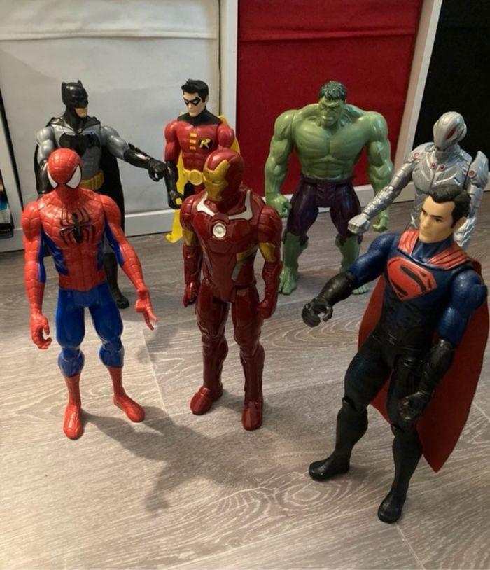 Lot 7 figurines 30 cm Avengers  Original - photo numéro 1