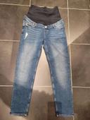 Jeans grossesse h&m boyfriend  taille 42  maternité