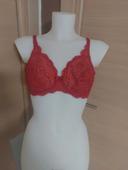 Soutien gorge 90C rouge