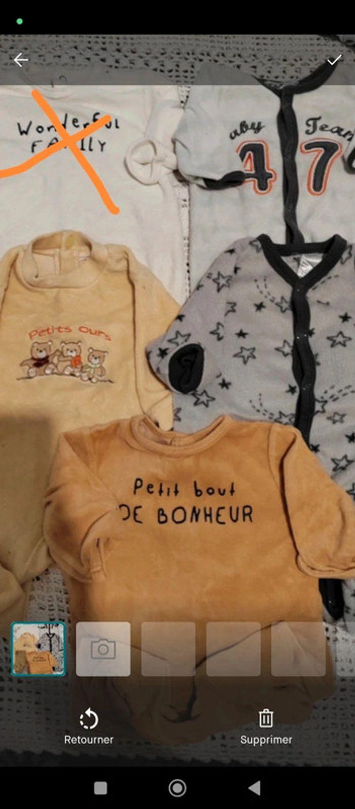 Lot de pyjama