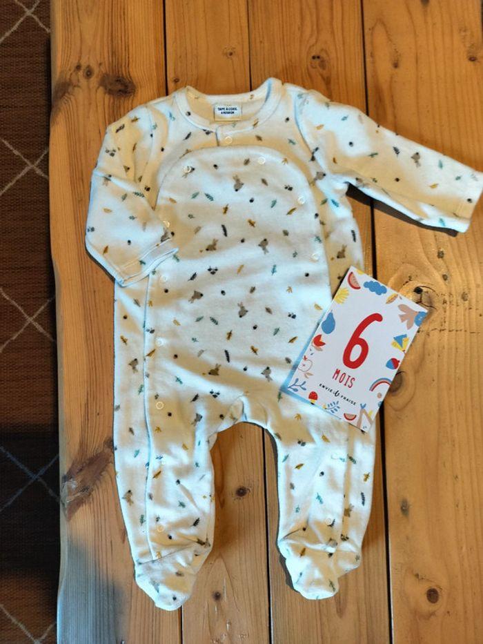 Lot 3 pyjamas velours 6M - photo numéro 2