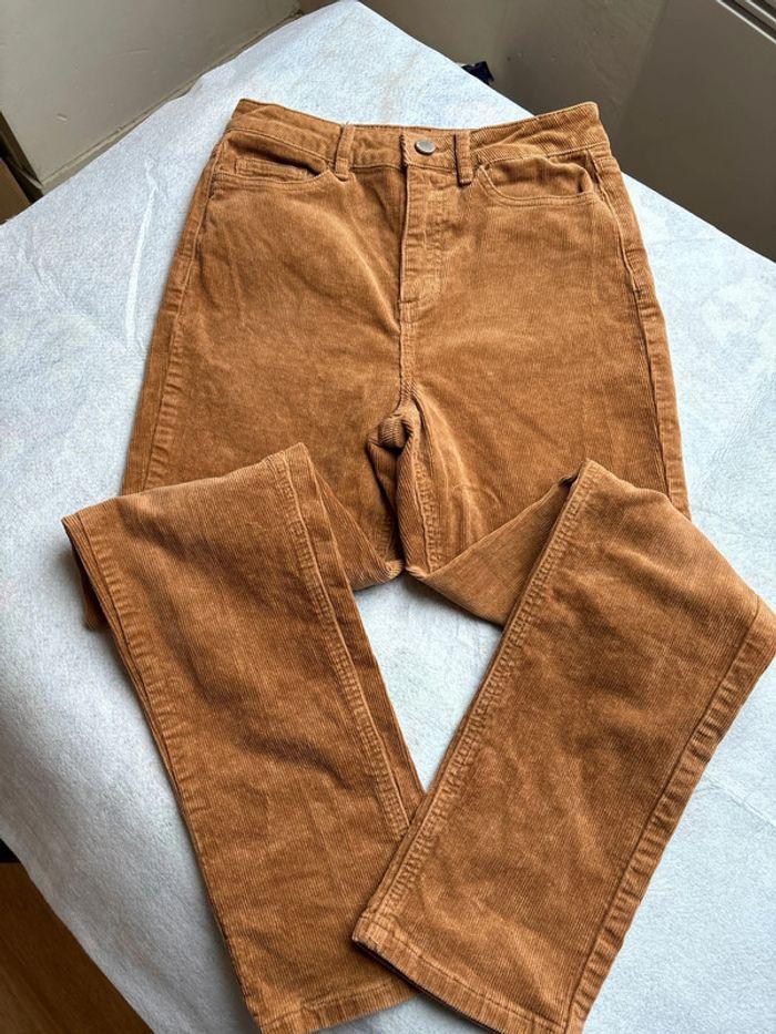 Pantalon en velours, taille 34 vintage - photo numéro 1