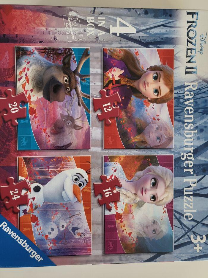 Puzzle Reine des neiges  4 en 1 - photo numéro 1