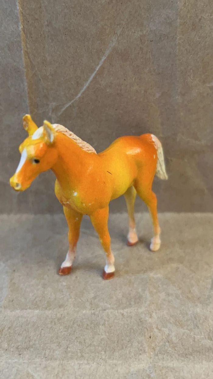 Lot de 5 figurines chevaux tissus et plastique 11cm x 2, 8cm et 6cm - photo numéro 18