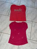 2 t shirt manches courte 5 ans