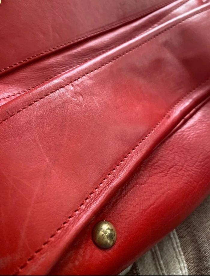 Maison Margiela Sac rouge en cuir - photo numéro 13