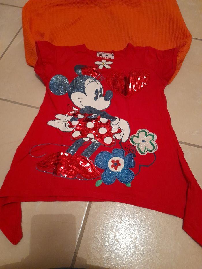 Tee-shirt minnie - photo numéro 3