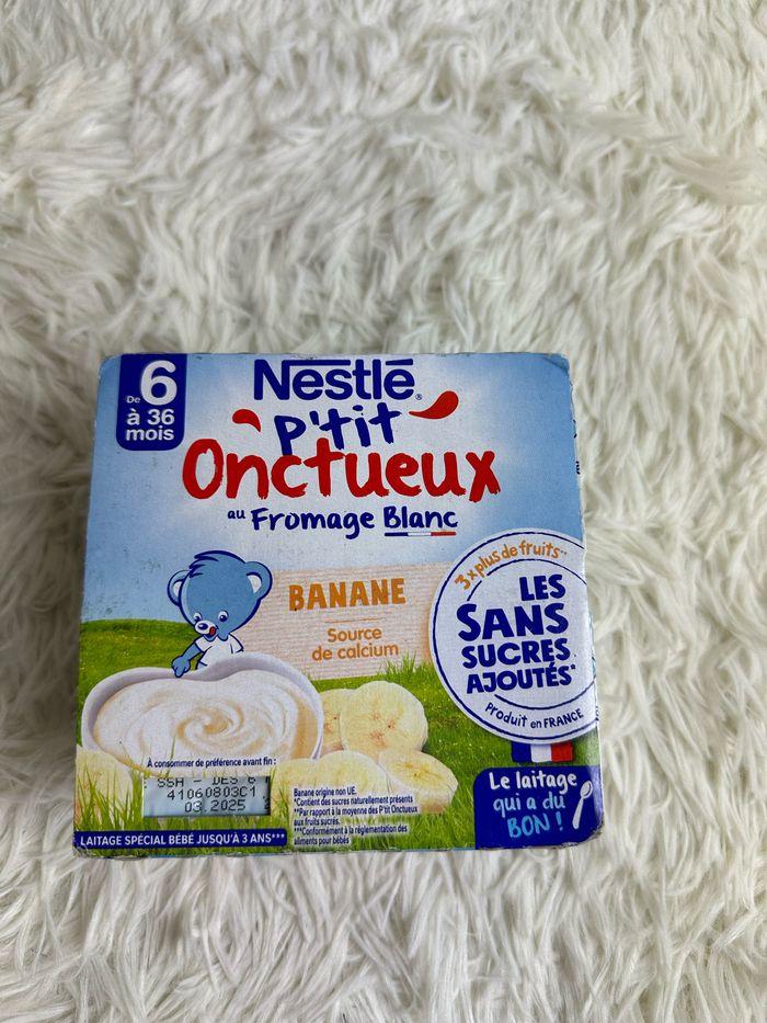 Neslte p’tit onctueux fromage blanc banane - photo numéro 1