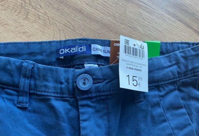 Pantalon neuf okaidi 8 ans - photo numéro 3