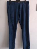 Pantalon Bleu  Zara