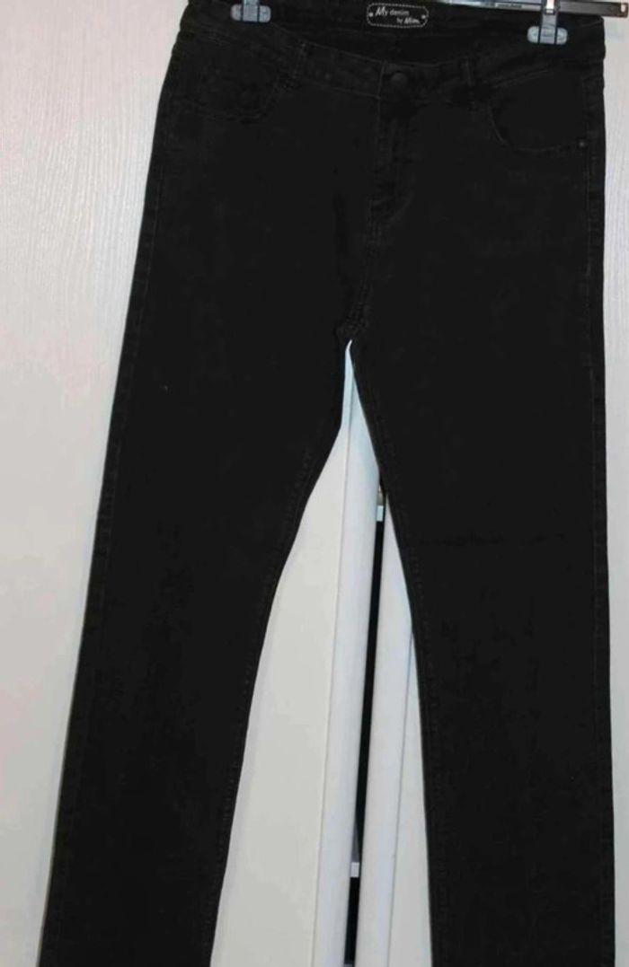 Pantalon Jean's  –  Noir  –  Mim  - 46 - photo numéro 1