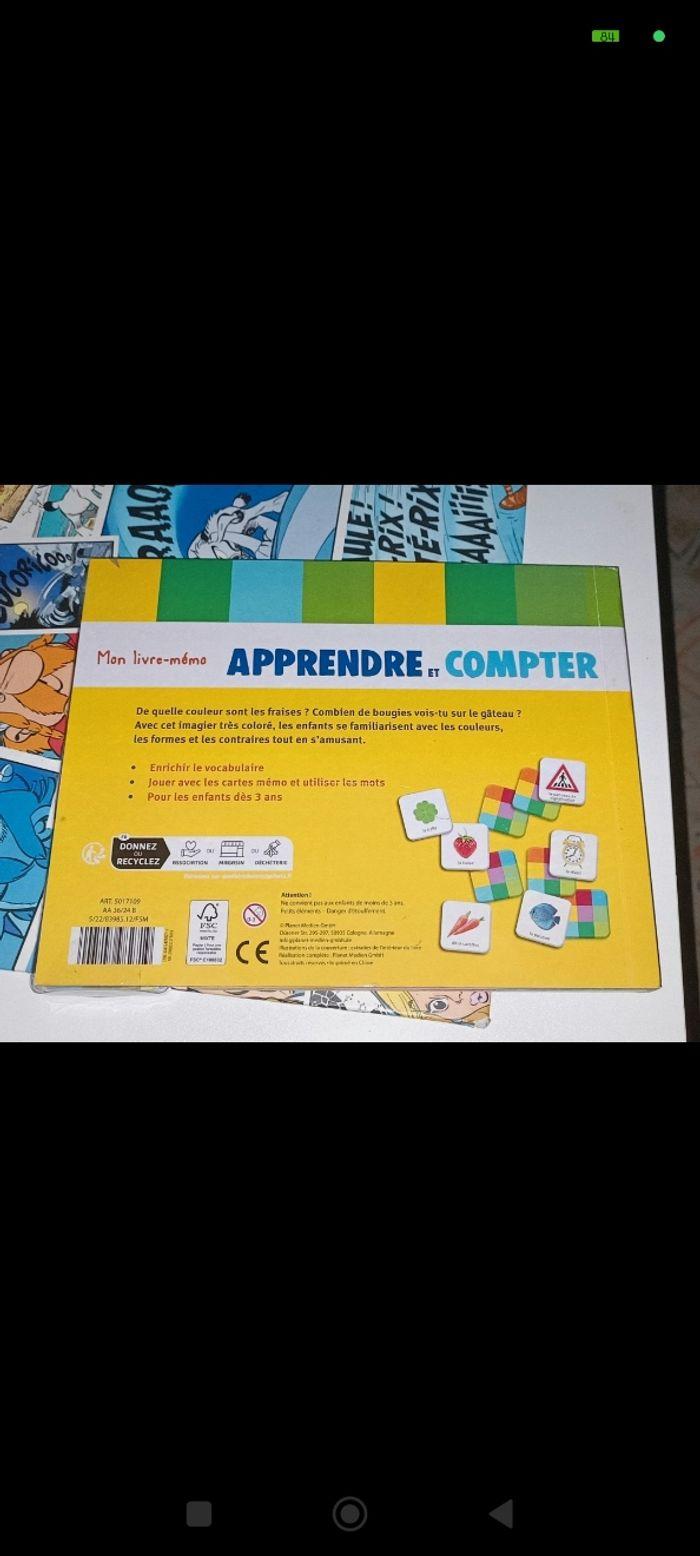 Livre mémo Apprendre et Compter comme neuf - photo numéro 3