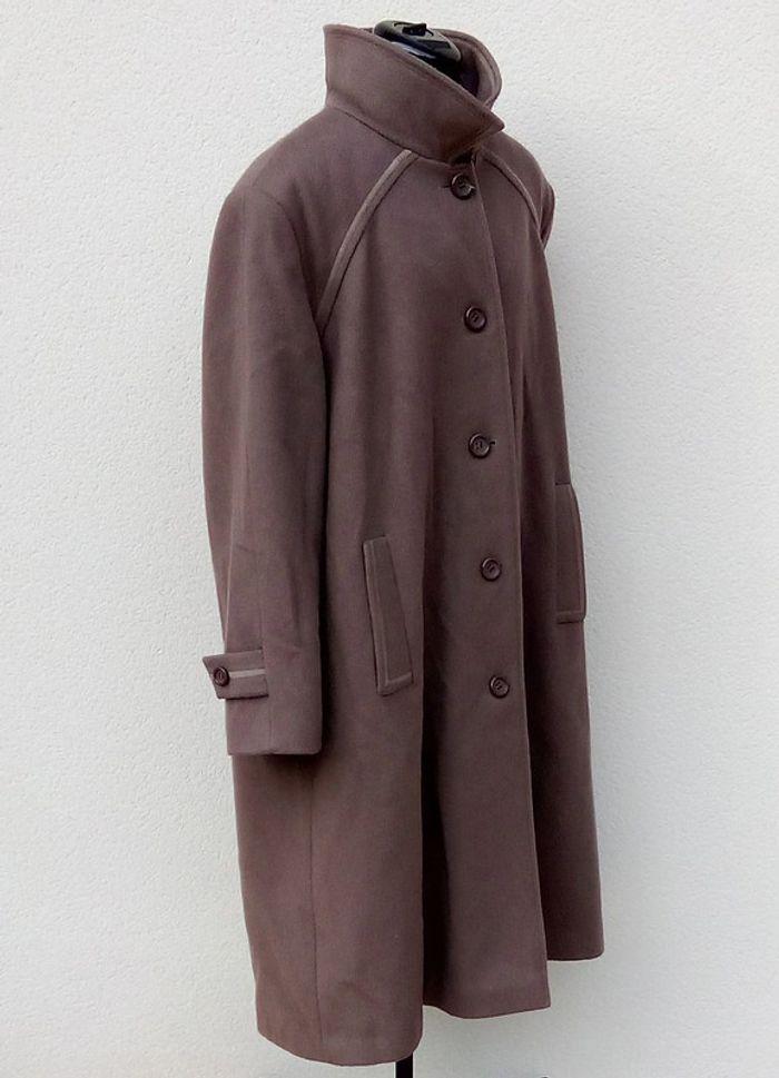 Manteau long Weinberg Paris Vintage made in France taupe taille M - photo numéro 2