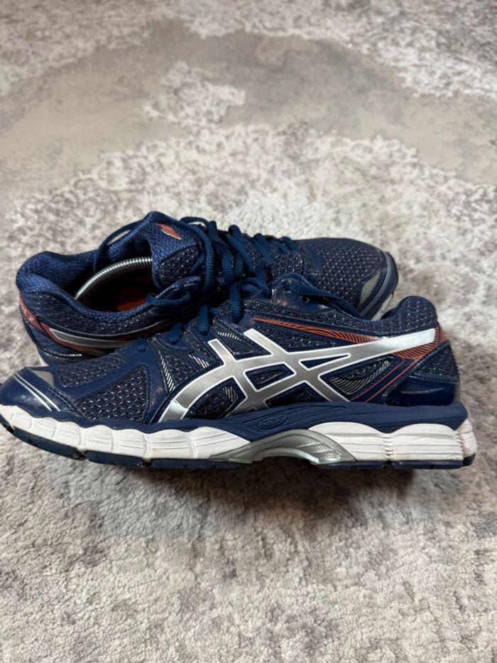 Asics Gel Evate 2 FluidRide Blue & Orange - photo numéro 7