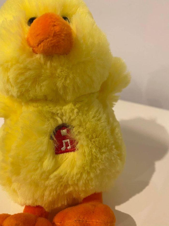 Poussin peluche neuve 15cm Sonore Pâques Easter - photo numéro 2