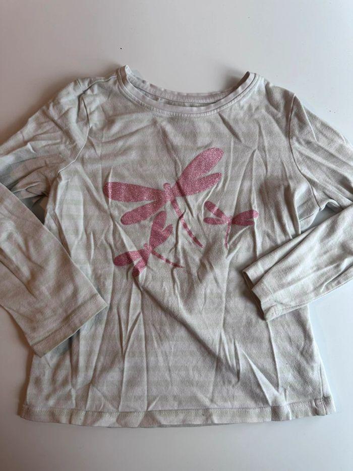 Tee shirt manche longue fille 6 ans - photo numéro 1