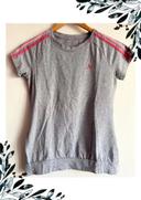 T shirt adidas gris