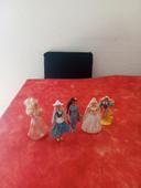 5 figurines Barbie McDonald's, vintage année 90