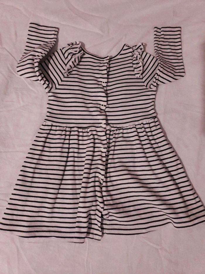 Robe 18 mois fille petit bateau marin - photo numéro 3