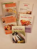 Lot de 5 mini livres de recette neufs