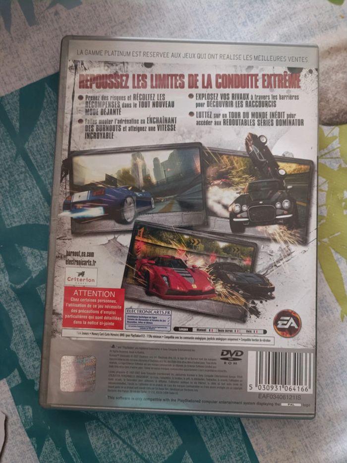 Jeu ps2 Burnout Dominator - photo numéro 2