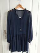 Robe Naf Naf Bleu Nuit T. L