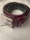 Ceinture violine synthétique