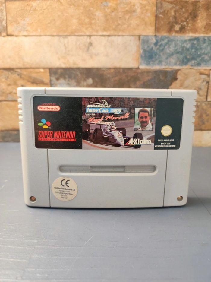 Jeux Super Nintendo Indy Care by Nigel - photo numéro 1