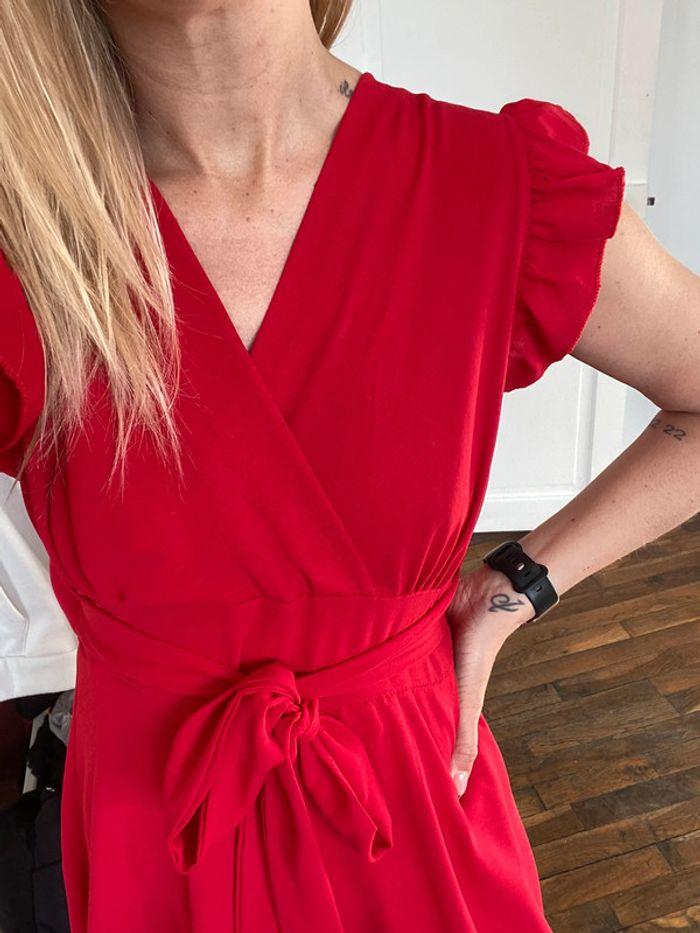 Robe courte rouge - photo numéro 4