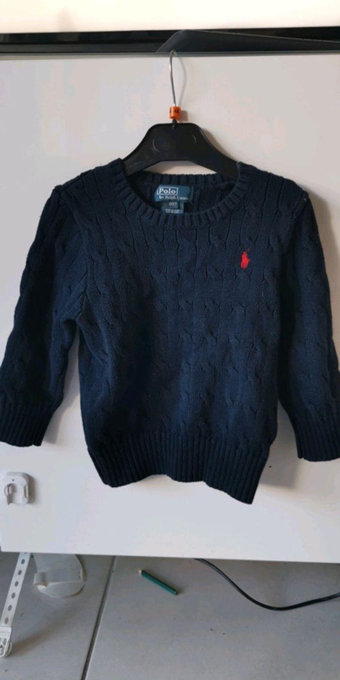 Pull polo Ralph Lauren 24M - photo numéro 1