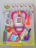 Kit Docteur 10 pièces Jouet en Plastique Jeu pour Enfants - Produit Neuf