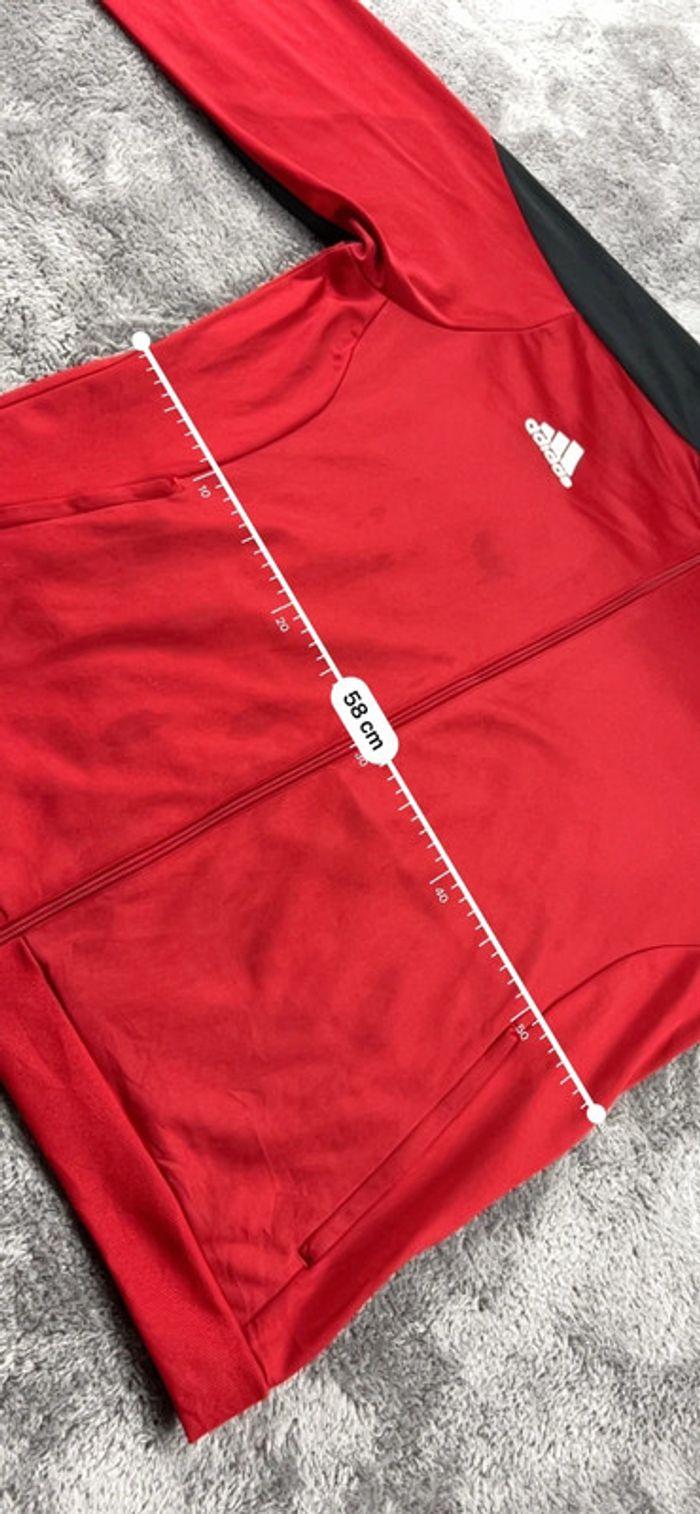 👕 Veste de sport Adidas Rouge Taille XL 👕 - photo numéro 4