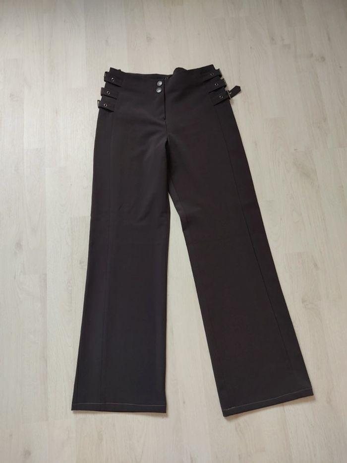 Pantalon de tailleur coupe bootcut • taille 36 - photo numéro 1