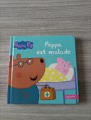 Livre enfant Peppa est malade hachette jeunesse