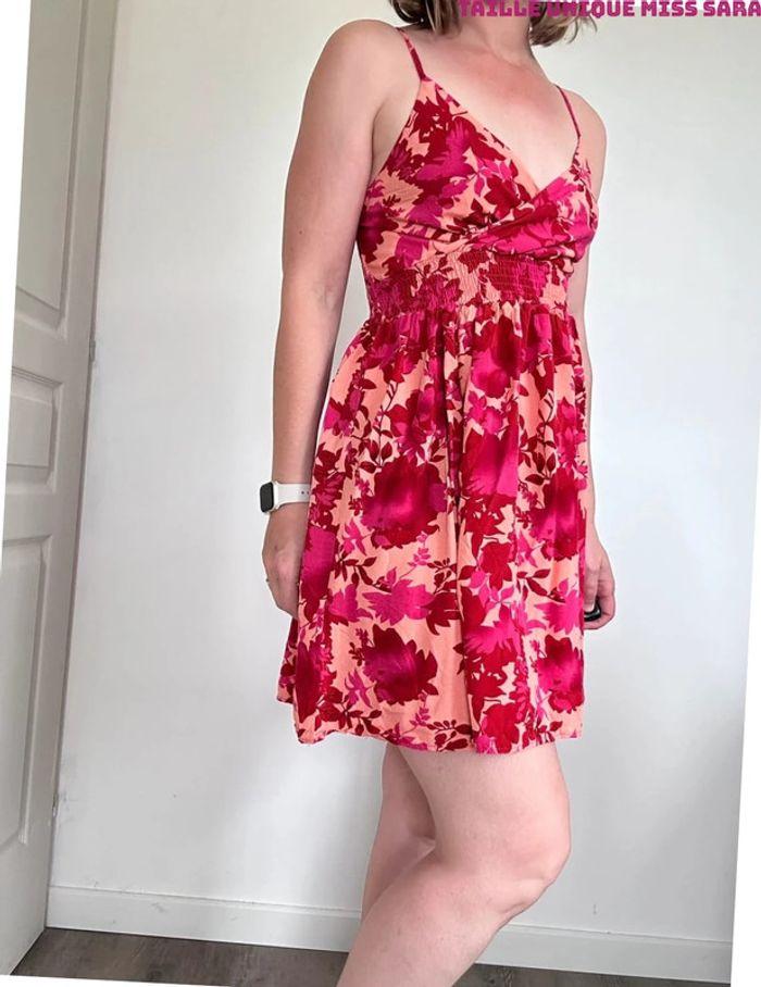 Robe été rose Miss Sara taille unique (34/36)💖 - photo numéro 3