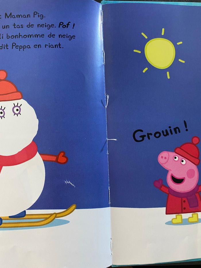 Livre Peppa fait du ski - photo numéro 1