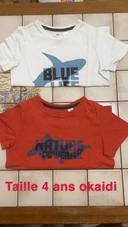 Lot de 2 t-shirt