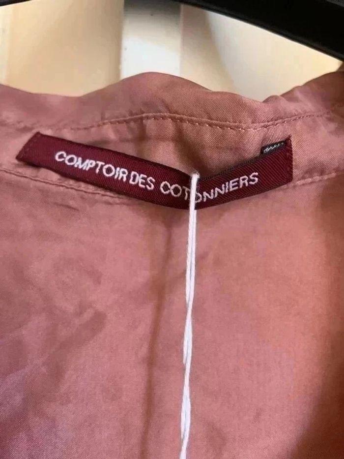 Chemise en soie comptoir des cotonniers T.42 - photo numéro 3