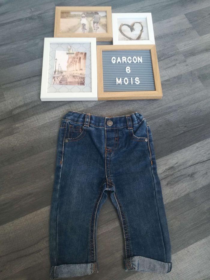 Pantalon jeans bleu marine