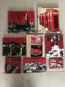 Lot de 8 cadres toile de Londres