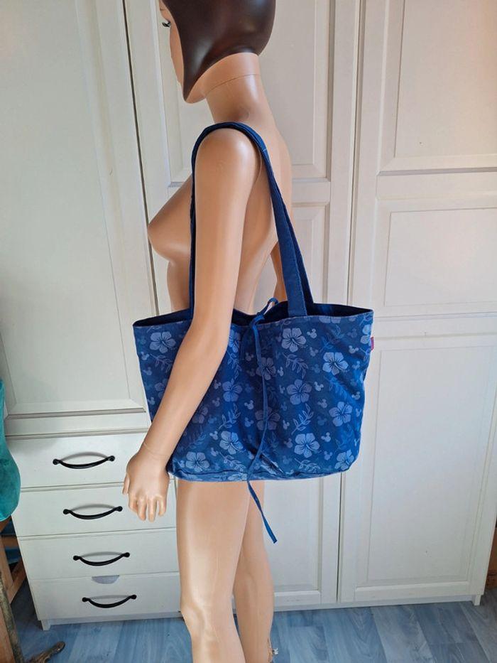 Sac disney epaule réversible bleu mickey - photo numéro 15