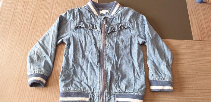 Veste bombers jeans 4/5ans - photo numéro 1